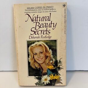1970s Vintage Natural Beauty Secrets Book